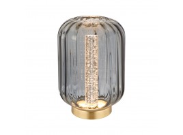 Светильник настольный светодиодный 9W, 4000K, 180мм, плафон серый дым PLC-7077-180-T-GREY