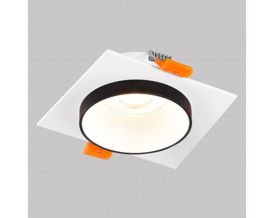 Светильник встраиваемый GU10 50W Белый/Черный IL.0029.0012-WBK