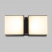 Светильник уличный настенный LED 2*6W 4000K Черный 220V IP54 IL.0014.0026-2-BK
