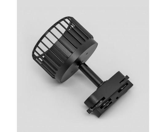 Светильник спот GX53 для трековой системы 1 фазный трек 220В, макс 12Вт, Черный IL.0010.0017-BK