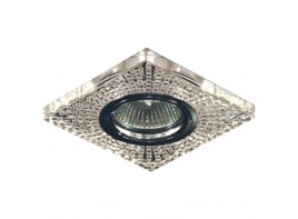 Светильник MR16+LED встраиваемый AL/CLEAR 35Вт+LED 3Вт IL.0026.1703