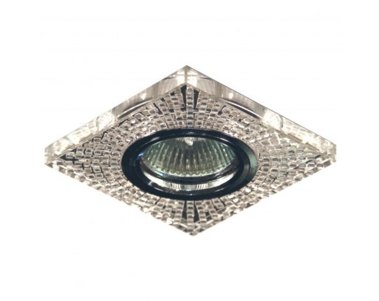 Светильник MR16+LED встраиваемый AL/CLEAR 35Вт+LED 3Вт IL.0026.1703