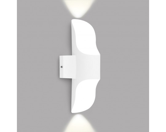 Светильник настенный LED 2*5W 4000K Белый 220V IP54 IL.0014.0008-WH