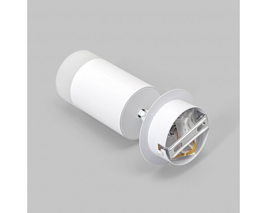 Светильник GU10 1*10W настенный спот Белый. Плафон акрил Белый матовый IL.0005.1501 WH