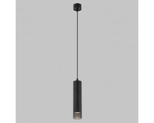 Светильник GU10 1*50W потолочный подвесной Черный IL.0005.5300-P-BK