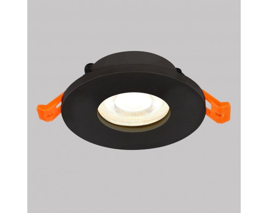 Светильник встраиваемый GU10 10W IP44 Черный IL.0029.0006-BK