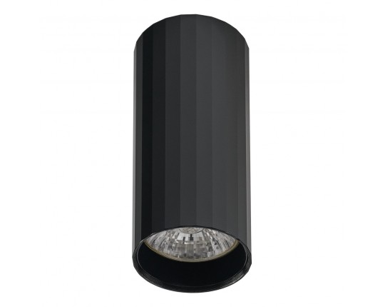 Светильник GU10 1*50W потолочный спот Черный IL.0005.1900 BK