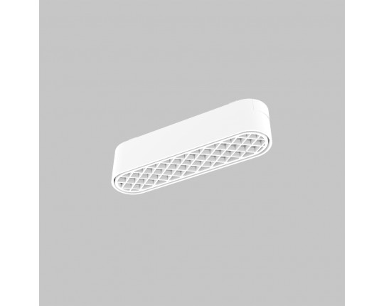 Светильник линейный с антибликовой сеткой для трековой системы UT25 48В 6Вт, 4000K, Белый IL.0007.1102-6 WH