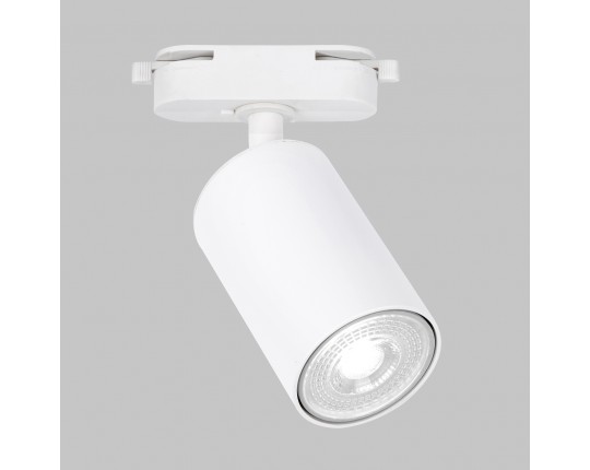 Светильник спот GU10 для трековой системы 1 фазный трек 220В, макс 10Вт, Белый IL.0010.0018-WH
