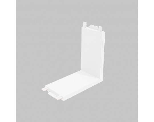 L - соединитель внутренний для ультратонкого магнитного шинопровода трековой системы UT25 48В, Белый IL.0007.3005 WH