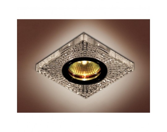 Светильник MR16+LED встраиваемый AL/CLEAR 35Вт+LED 3Вт IL.0026.1703