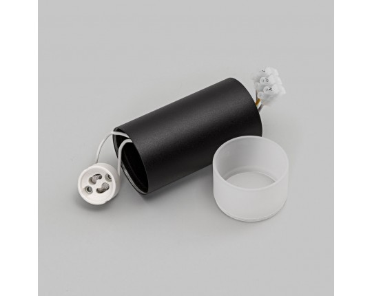 Светильник GU10 1*10W потолочный спот Черный IL.0005.4800 BK