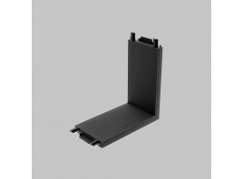 L- соединитель внутренний для ультратонкого магнитного шинопровода трековой системы UT25 48В, Черный IL.0007.3005 BK