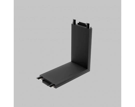 L- соединитель внутренний для ультратонкого магнитного шинопровода трековой системы UT25 48В, Черный IL.0007.3005 BK