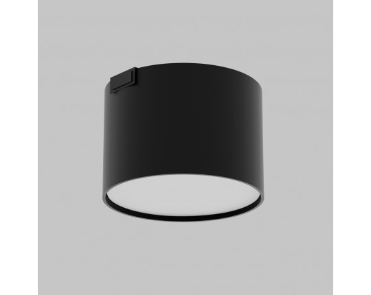 Светильник рассеянного света для трековой системы UT25 48В 8Вт, 4000K, Черный IL.0007.1300-8-BK