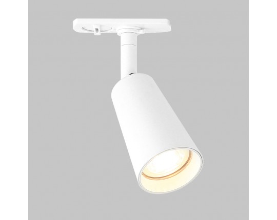 Светильник спот GU10 для трековой системы 1 фазный трек 220В, макс 50Вт, Белый IL.0010.0015-WH