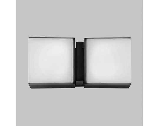 Светильник уличный настенный LED 2*6W 4000K Черный 220V IP54 IL.0014.0026-2-BK