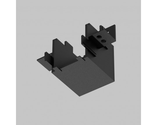 L- соединитель внутренний под ГКЛ 13мм для IL.0007.5001 (5002) трековой системы UT25 48В Черный IL.0007.5200-BK