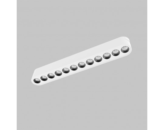 Светильник линейный направленного света для трековой системы UT25 48В 12Вт, 4000K, Белый IL.0007.1101-12 WH