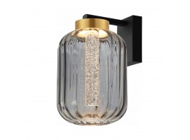 Бра настенное светодиодное 9W, 4000K, плафон серый дым PLW-7077-205-GREY