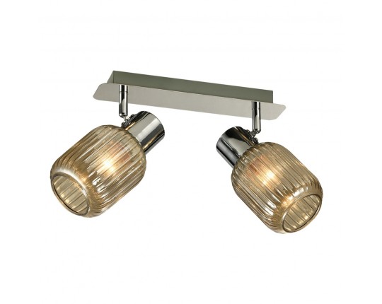 Спот настенно-потолочный E27 2*60W хром SP.042-52-02