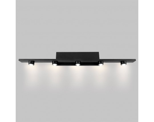 Светильник картинный LED 5*3W 4200K Матовый черный 220V IP20 L=600 мм IL.0040.0050-5 SBK