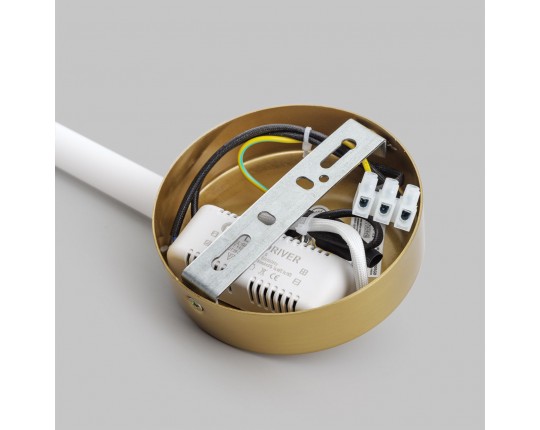 Бра настенное LED 8W, матовое золото PLW-7048-600SGD