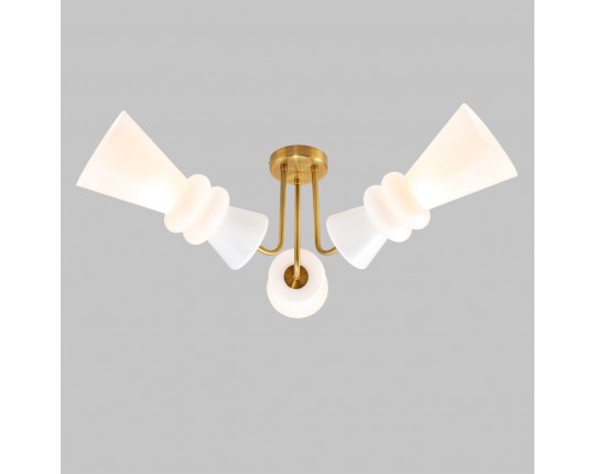 Люстра потолочная 3*Е27 MD.9345-3-S-BR