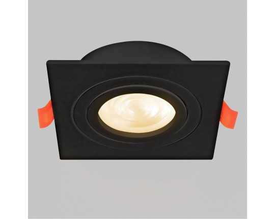 Светильник встраиваемый поворотный GU10 50W Черный IL.0029.0008-BK