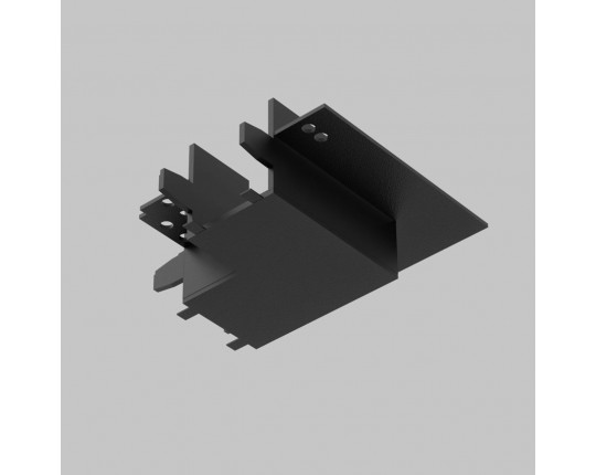 L - соединитель под ГКЛ 13мм для IL.0007.5001, IL.0007.5002 трековой системы UT25 48В, Черный IL.0007.5100-BK