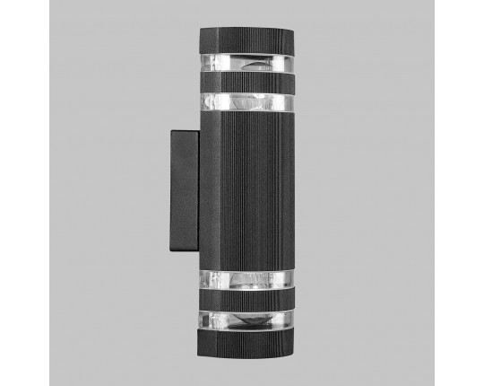 Светильник уличный настенный E27 2*60W Черный 220V IP54 IL.0014.0025-2-BK