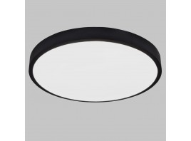 Светильник светодиодный потолочный накладной 500мм 72W 3000/4000/6000K Черный PLC.500-72-CCT-BK