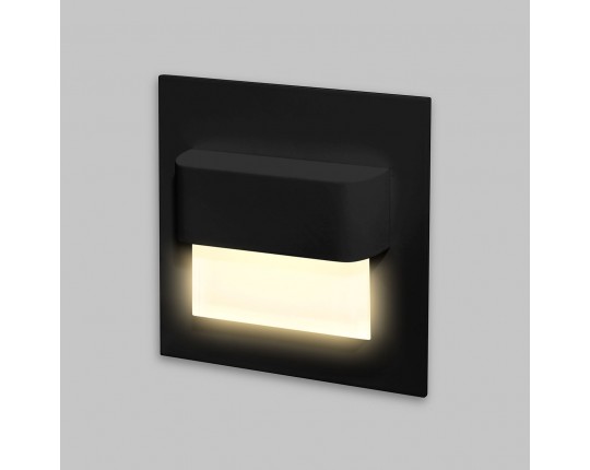 Подсветка для лестниц LED 1Вт 3000К IP20 Черный IL.0013.3009-BK