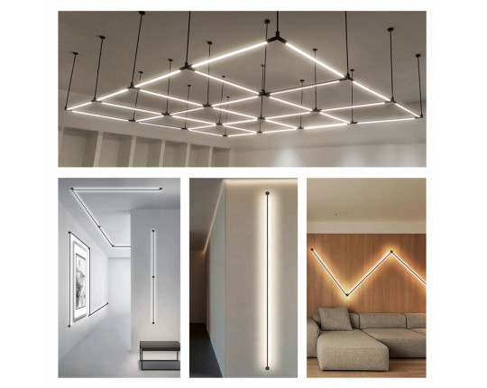 Светильник светодиодный Ø12мм длина 1000мм 24В 10Вт осветительной системы THIN&amp