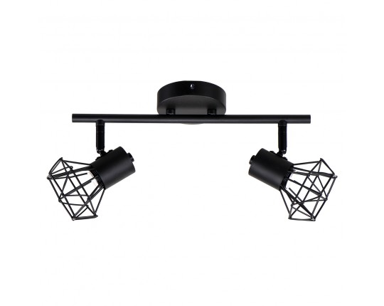 Светильник Спот 2*40Вт E14 BK SP.021-62-81