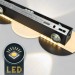 Настенный светильник, LED 4*2W+10W, черный матовый IL.0040.0060-4-MBK