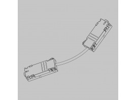 L - соединитель питания для шинопровода трековой системы SMART LINE 220В, Белый IL.0050.4002-WH