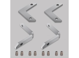 Комплект угловых соединителей 90° 4шт для профиля IL.0050.3300 и IL.0050.3400 SMART LINE 220В IL.0050.3302