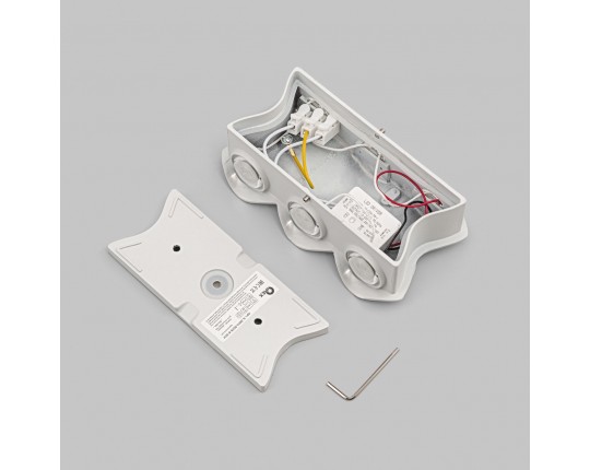 Светильник настенный LED 6x1W 4200K Белый 220V IP54 IL.0014.0019-6-WH