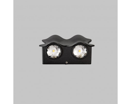 Светильник настенный LED 4x1W 4200K Черный 220V IP54 IL.0014.0019-4-BK