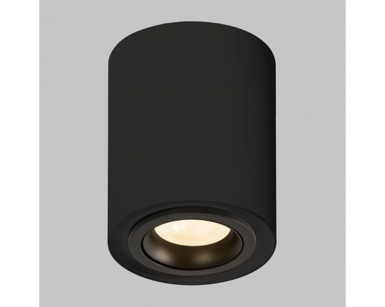 Светильник GU10 1*50W потолочный спот Черный IL.0005.2400-BK