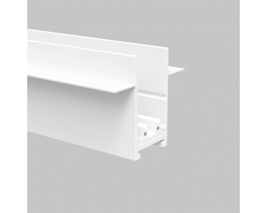 Шинопровод встраиваемый под ГКЛ 12 мм трековой системы SMART LINE 220В, 2м, Белый IL.0050.2000-2-WH