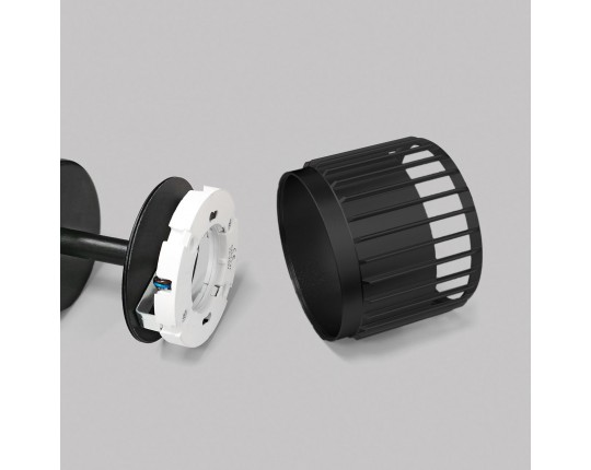 Светильник GX53 1*12W настенно-потолочный спот Черный IL.0005.2301-BK