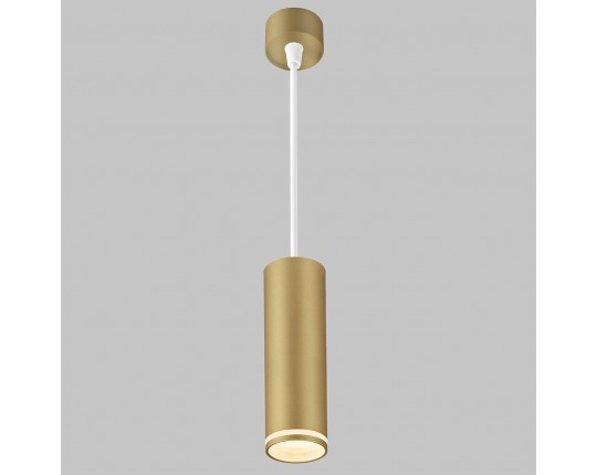 Светильник GU10 1*10W подвесной Матовое Золото IL.0005.2000-P-MG