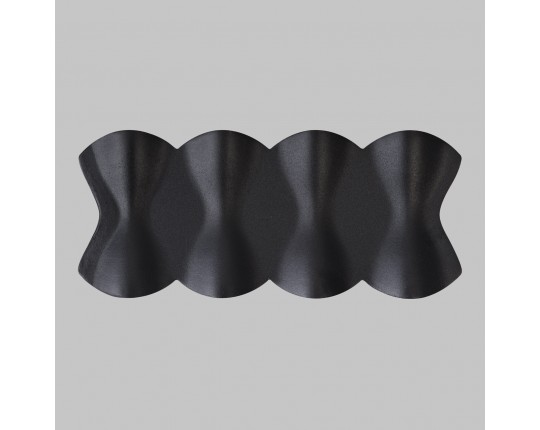 Светильник настенный LED 8x1W 4200K Черный 220V IP54 IL.0014.0019-8-BK