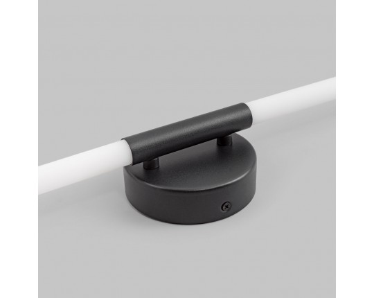 Бра настенное двойное LED 14W, матовый черный PLW-7048-1000SBK