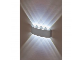 Светильник настенный LED 8x1W 4200K Белый 220V IP54 IL.0014.0001-8 WH
