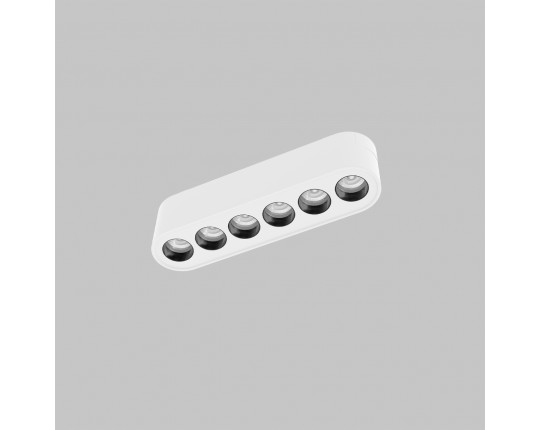 Светильник линейный направленного света для трековой системы UT25 48В 6Вт, 4000K, Белый IL.0007.1101-6 WH