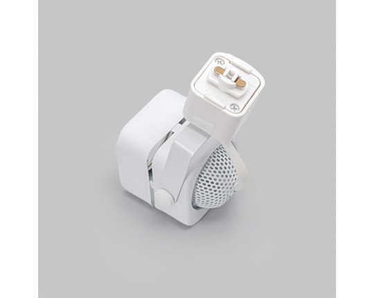 Светильник спот квадратный GU5.3 для трековой системы 1 фазный трек 220В, макс 50Вт, Белый IL.0010.0051