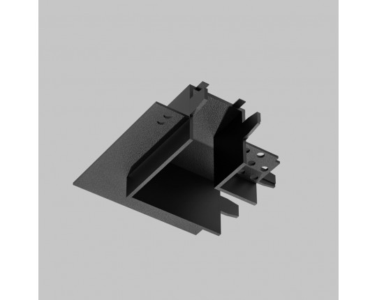 L - соединитель под ГКЛ 13мм для IL.0007.5001, IL.0007.5002 трековой системы UT25 48В, Черный IL.0007.5100-BK